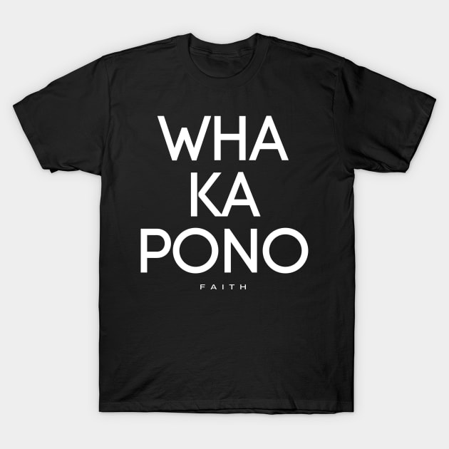 Celebrating NZ Maori Language T-Shirt by Ocean and Jade